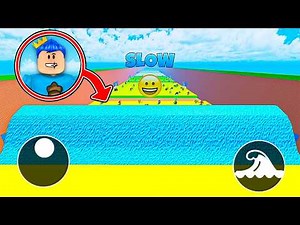 I BECAME A TSUNAMI WAVE IN ESCAPE TSUNAMI FOR BRAINROT ROBLOX!!