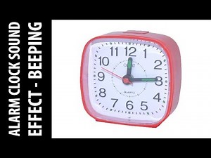 Classic Beeping Alarm Sound Effect ♪