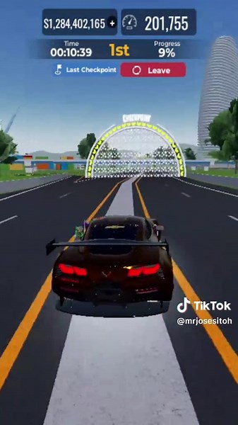 2014 Chevrolet Corvette C7.R | Around The Map | Vehicle Legends ROBLOX #roblox #vehiclelegends #corvette