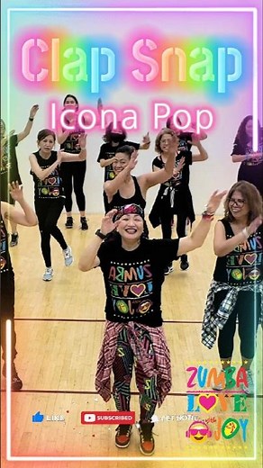 Zumba Fitness | Clap Snap | Icona Pop | Dance Fitness #dance #dancer #dancevideo #dancemusic #pop