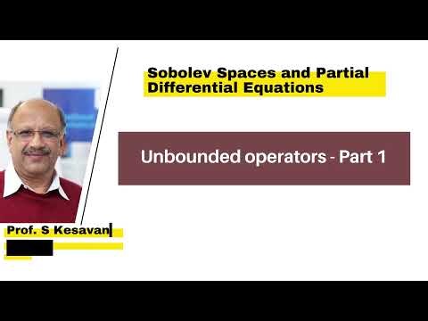 Unbounded operators - Part 1