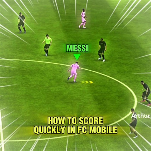 How to quickly score goals on fc mobile ✅🔥 #eafc #fcmobile #fifamobile
