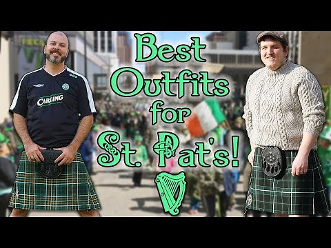 What to Wear for Saint Patrick's Day? Irish Kilt Outfit Ideas from USA Kilts