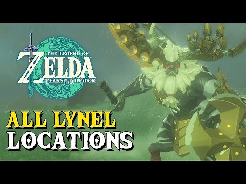 Zelda Tears Of The Kingdom All 34 Lynel Locations