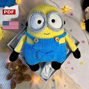 Yellow Creature Amigurumi Crochet Pattern – Cute DIY Monster Plush PDF - Etsy