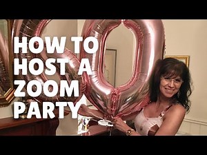 How to Host a Zoom Party