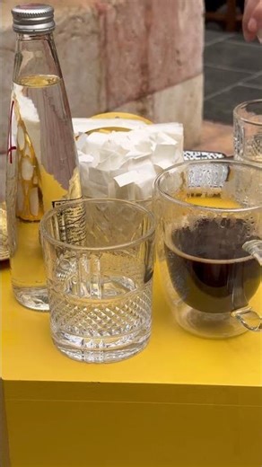 How to pour water in glass #shorts