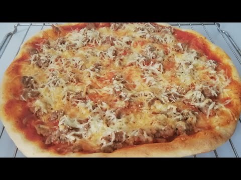 pizza maison de A à Z | faire sa pâte à pizza maison - inratable | facile et très bonne |