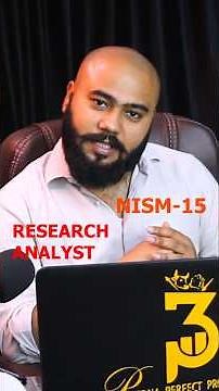 Crack NISM Research analyst exam easily | #nism15 #researchanalyst #nismexam #stockmarket #finance