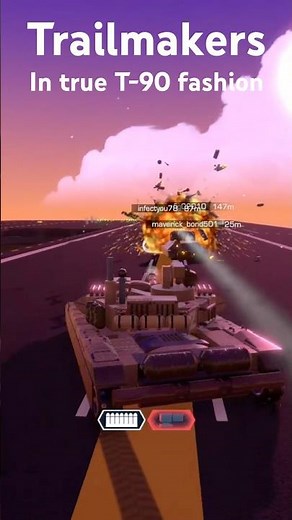 Trailmakers - see yall at the moon✌️#trailmakers #tank #tanktreads #tutorial #funny #glitch