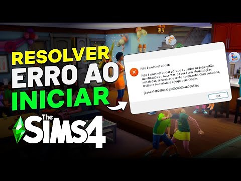 Como RESOLVER o ERRO (não é possivel iniciar) THE SIMS 4 [passo a passo]