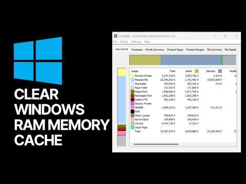 How to Clear Windows RAM Memory Cache? Gain Performance 🚀🧑‍💻