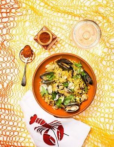 Paella Madrid-mix pour 4 personnes - Recettes - Elle à Table