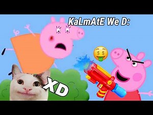 PEPPA PIG pero con MEMES RANDOM!! 👽😱