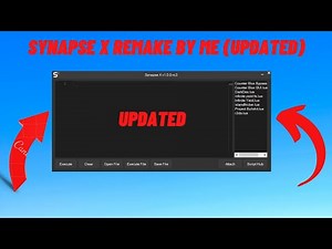 Synapse X Remake by me (UPDATED) Add loader, Add login and more!