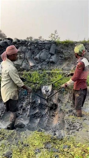 Why Are These People Digging Out Clay? #shorts