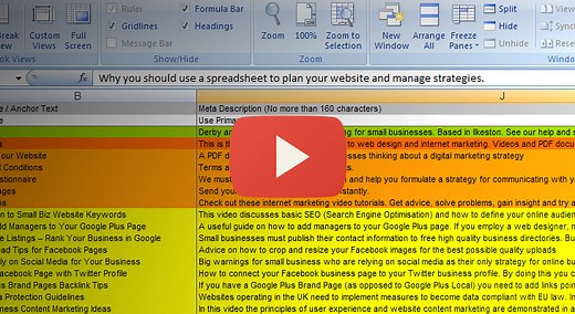 Website Planning & Development Spreadsheet – Free Download 📋