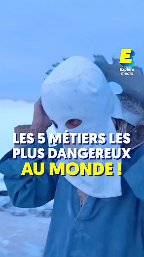 741K views · 3.6K reactions | Les cinq métiers les plus dangereux au monde | Explore Media | Facebook