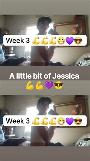 A little bit of Jessica 💜💪💪😎