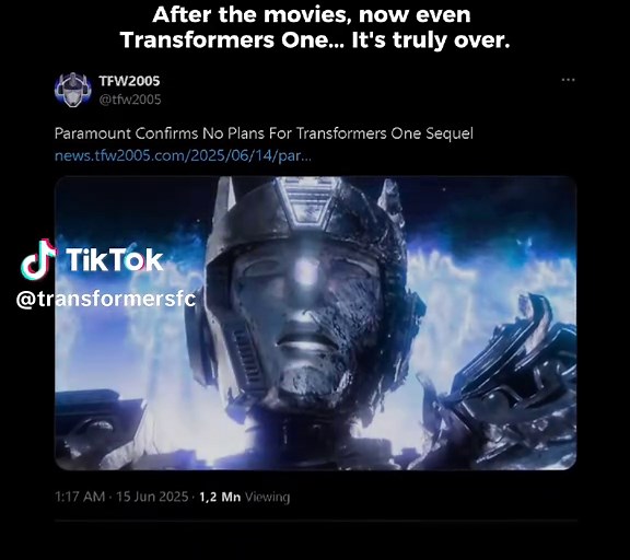 Transformers Fan Community TikTok'ta