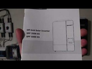 Growatt SPF 5000 ES Anleitung Versionen!
