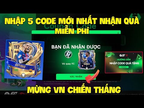 Tổng Hợp 5 Code Tuần 2 TOTY Fc Mobile VN Mới Nhất 29/01 Nhận Quà FV, Pack Cầu Thủ Và Gem Free