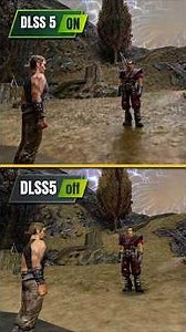 Gothic I DLSS 5 ON vs OFF! #gaming #dlss5 #gothic #comparison #shorts