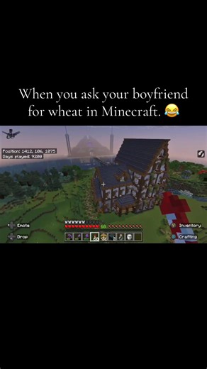 Creative Minecraft Gameplay Moments with Girlfriend