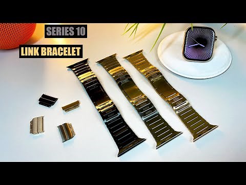 Is the 2025 Apple Watch Series 11 Link Bracelet Worth $349? Full Review showcasing all 3 colors!
