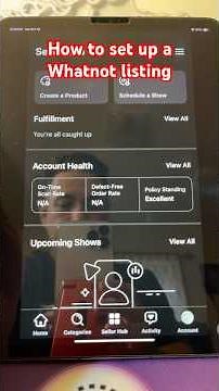 How to list on whatnot #whatnotcommunity #whatnot #whatnotseller #listing