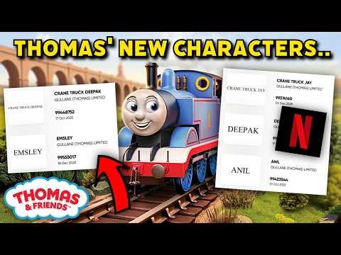 4 *NEW* Characters Confirmed for Thomas' Reboot! September Netflix MOVIE! (Thomas and Friends 2026)
