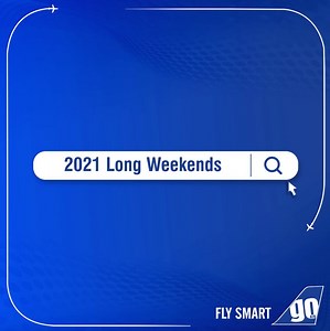 54 reactions · 53 comments | Been a loooong time since your last holiday? Don't wait anymore! Here's a list of all the long weekends in 2021 so you can plan your vacay in advance and get Go-ing!朗✈️ Book your flights now - https://bit.ly/3sNZ8B4 | GO FIRST | Facebook