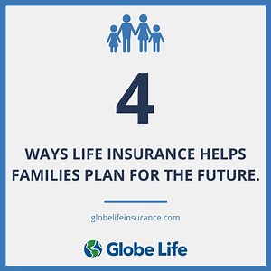 1.2K views · 18 reactions | While the future isn’t predictable, we can still plan ahead for it. Learn four ways life insurance helps families plan for the future at www.globelifeinsurance.com/article/life-insurance-helps-families-plan | Globe Life | Facebook
