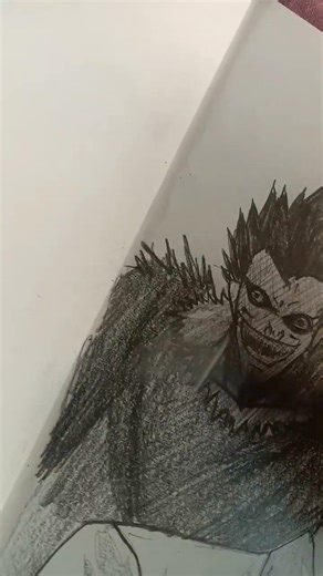 Light Yagami & Ryuk | Death Note Fan Art ☠️#DeathNote #LightYagami#Ryuk#AnimeArt#FanArt#AnimeDrawing