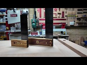 Using Carpenters' Try Squares in the wood workshop