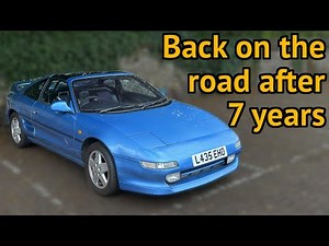Back on the Road after 7 Years - Toyota MR2 Restoration Project