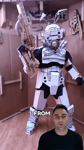 He Built a Cardboard Bike in 2 Days😲 #fblifestyle | Wrecker Man