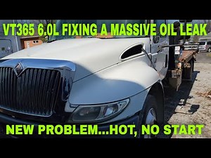 VT365 OIL LEAK & DIAGNOSING LONG CRANK / NO START