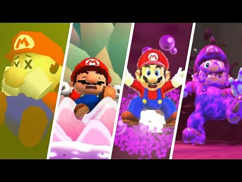 Evolution of Mario Dying in Poison (1996-2021)