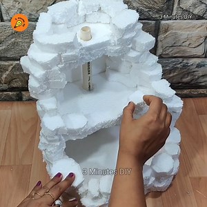 Transform simple thermocol and PVC pipe into a stunning indoor waterfall fountain! In this video, watch the complete step-by-step process of making a beautiful water fountain that brings a natural and soothing touch to your home décor. This budget-friendly and creative project is perfect for any DIY lover! Materials Used: Thermocol sheets PVC Pipe Hot glue gun Cement & sand mixture Artificial grass & flowers Small water pump Don’t forget to Like, Share & Follow my page for more creative DIY idea