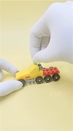 Amazing LEGO 8-Wheel Mini Truck Build! 🚛🔥 #shorts