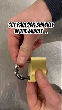 Cutting Padlocks