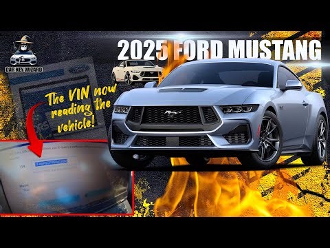 2025 Ford Mustang Proximity Key programmed with FDRS Dealer Software