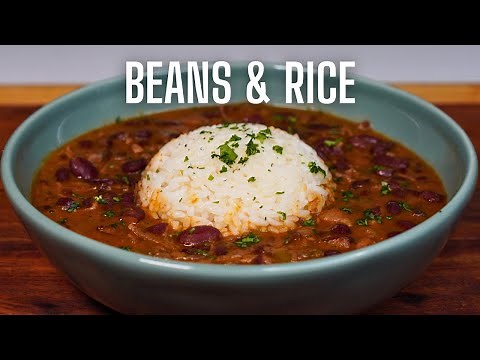 HARICOTS ROUGES et RIZ à la SAUCE CAJUN -- SOUL FOOD IS LOVE