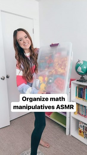 12 reactions · 6 comments | Organize my math manipulatives with me! Who else loves ASMR?殺 this kit is from @hand2mindinc & the cart is from @bcproducts  #teacherorganization #teachersharewednesday #teacherlife | Aimee's Edventures | Facebook