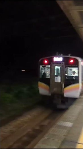 E129系快速長岡行 北長岡駅高速通過