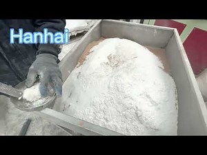 PVC hot and cold high speed mixer operation process