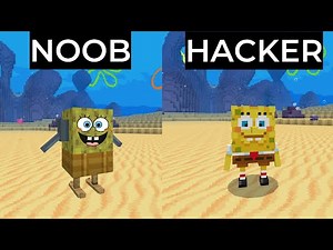 How to make SpongeBob in Minecraft ?