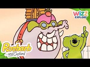 Roobarb and Custard | Eric the Elephant! 🐘 |‪@WizzExplore‬ ​