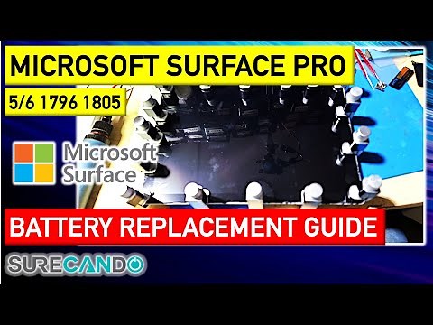 Microsoft 1796 Surface Pro 5/6 Battery Replacement Done Right: Your Step-by-Step Guide